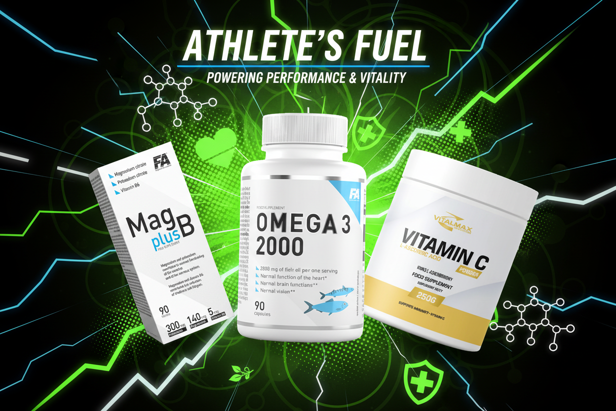 Suplementy dla zdrowia - witaminy i minerały dla sportowców
