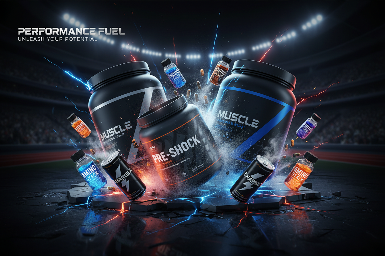 Dynamiczny baner z suplementami