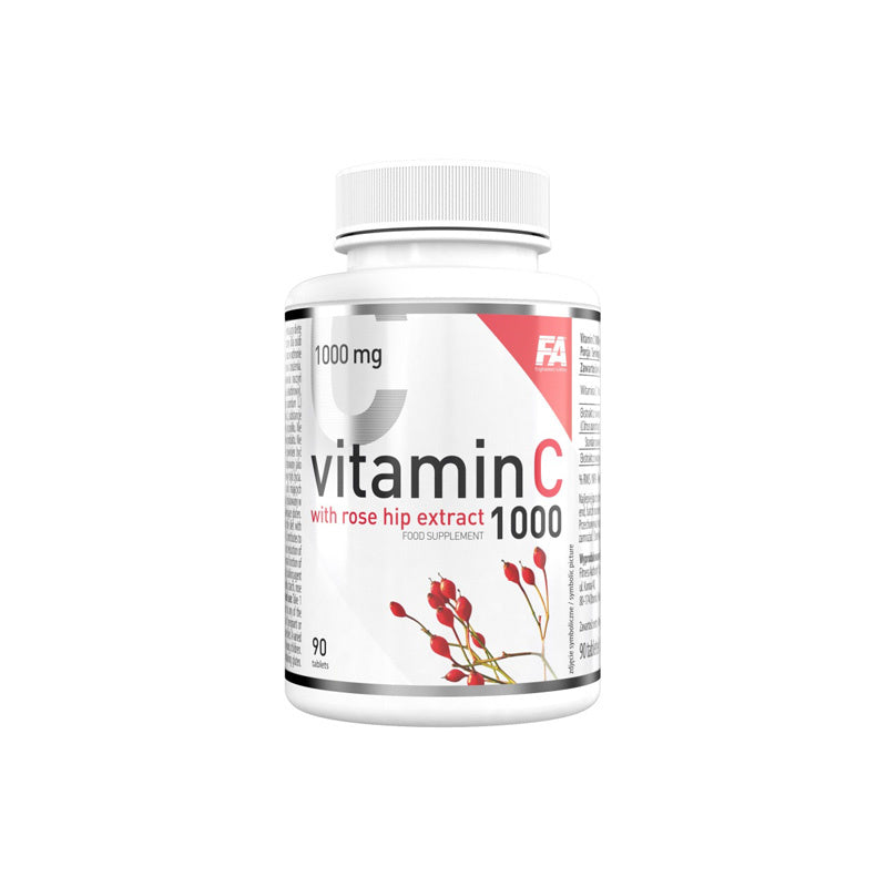 Healthy Vitamin C 1000 with Rose Hip Extract - 90 tabletek