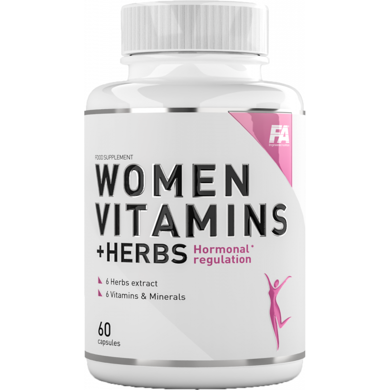 Wellness Women Vitamins + Herbs - 60 kapsułek